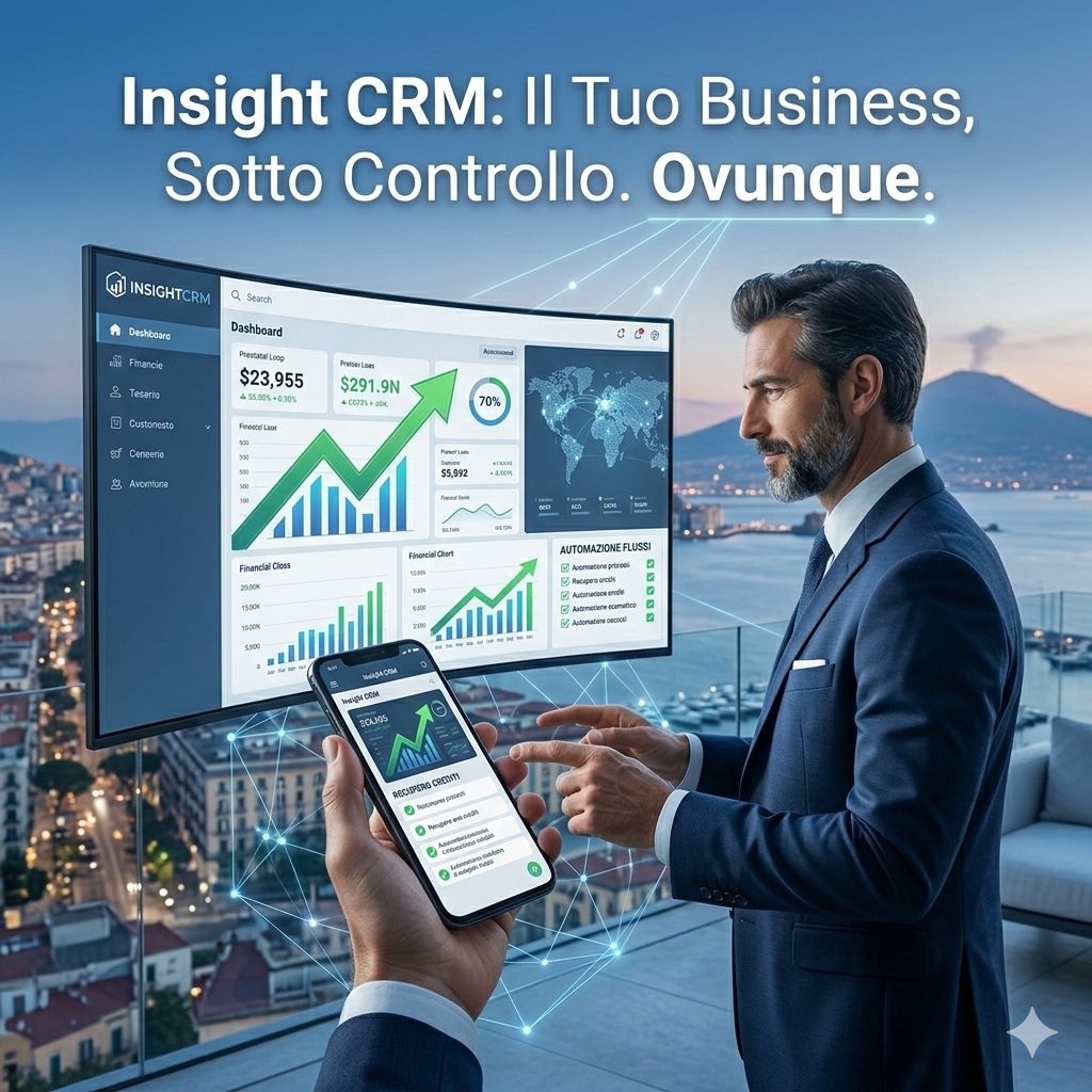 InsightCRM gestione relazioni e flussi commerciali