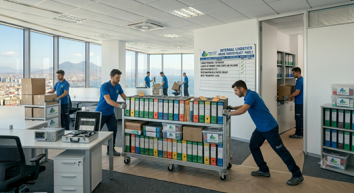 Facchinaggio professionale e movimentazione merci