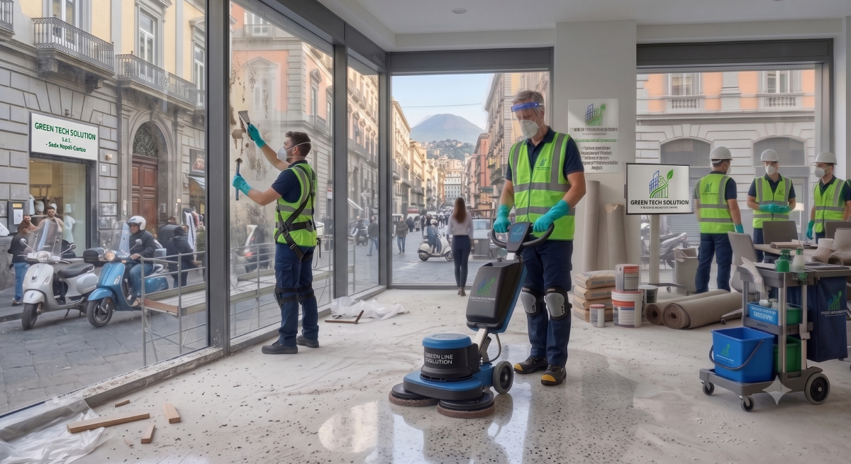 Pulizie di fondo post-cantiere