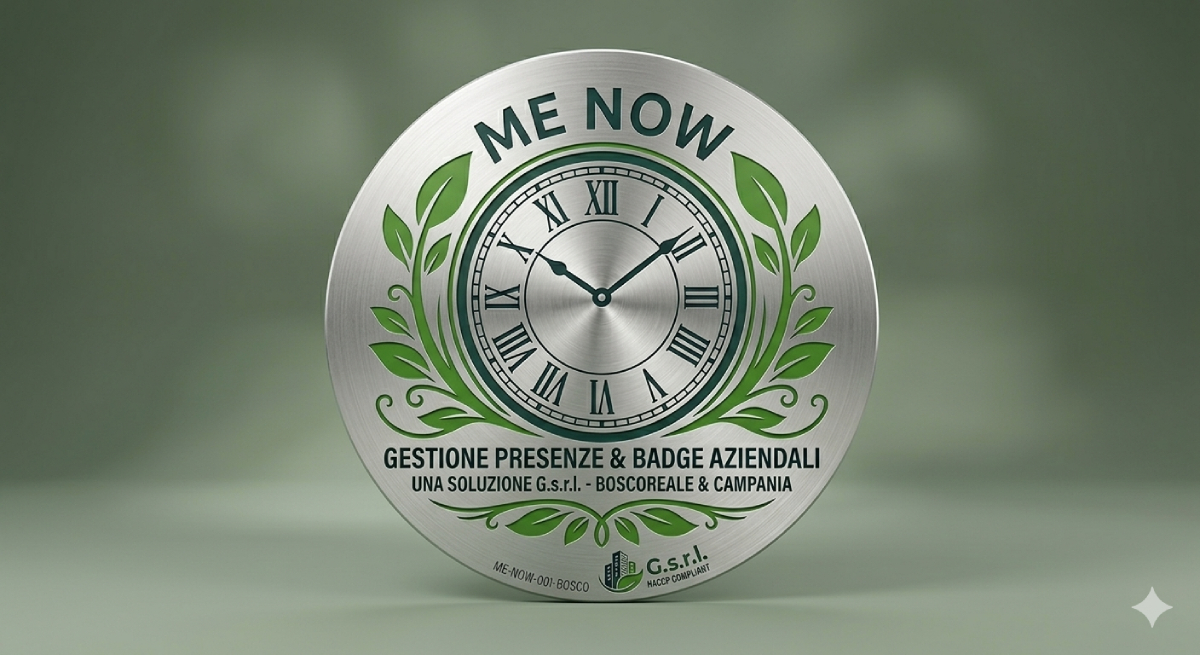 MeNow gestione presenze e badge aziendali